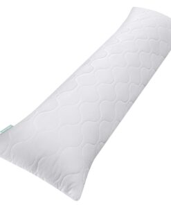Hochwertiges Seitenschläferkissen 40x145 cm - Langes Kissen für Erwachsene - Ökotex - Washable Microfiber Filling - Body