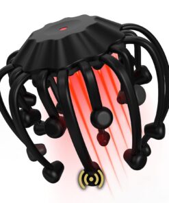 Haarkopfhaut Massagegerät zur Stressentspannung und Tiefschlaf 20 Vibrierende KontaktenBluetooth TENS Kopfmassage