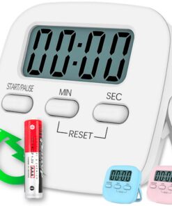 Time Timer Küchentimer Digital mit großem LCD-Display | Magnetisch | Küchenassistent für anstrengende Kochzeiten | Digit