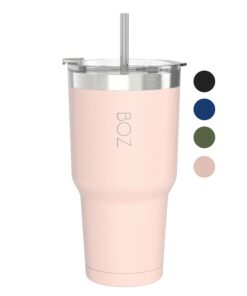 BOZ Tumbler - Isolierte Becher - Perfekt Für Heiße Und Kalte Getränke - Edelstahl - Bpa -frei (30oz / 900 ml)