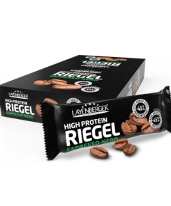 Layenberger High Protein Riegel - Fitness Power Bar - viel Eiweiß, wenig Zucker - für Athleten - ideal vor Workouts - 18