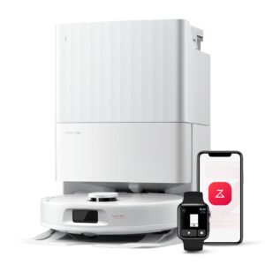 Roborock Qrevo Serie Saugroboter mit Wischfunktion und Hebbarem Wischmopp, 8000Pa Saugkraft, Feine Anti-Verfilzungs-Seit