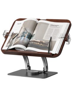 Langlebige und zuverlässige Buchhalter EWX - für praktischen Lesen und Kochen - Massivholz drehbarer Displayständer - le