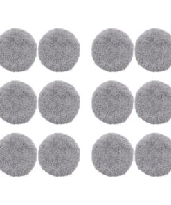 Generisch 12pcs Waschläuse für Hutt DDC55/C65/DDC5/C56 Robotenfensterreiniger, wiederverwendbare Accessoires