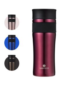 SANTECO Heißgetränke Thermosflasche 510 ml für Reise und Montage | SANTECO Edelstahl Thermosflasche 510 ml - Isolierkan