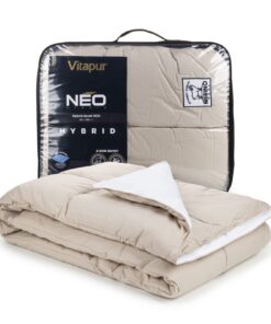 Vitapur Hybrid Bettdecke 4 Jahreszeiten NEO Luxus Komfort, Allergikerfreundlich, 140x200 cm