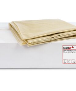 SemyTop LDPE-Regenerat Styroporsäcke,(TYPE 100, 2500 l, 1er Pack)-transparenz, fürProfessionelle, Baugewerbe