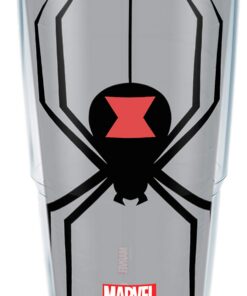 Tervis Marvel Black Widow Thermos 24oz - Clear für Erwachsene beim Training