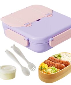 Isolierter Lunchbehälter für Kinder 1000ml | Kinder Picknick Behälter,Für Schule, Camping, Reise, Büro, Essen, Salat, Sa