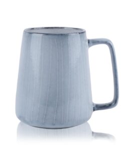 Große Keramik Kaffeetasse 22 OZ Jumbo | Großer Griff Leicht Greifen | Für Cappuccino Latte Tee Eiskaffee