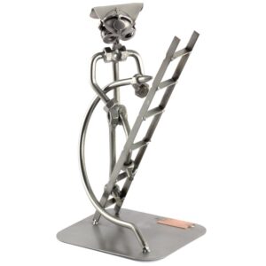 Steelman24 Feuerwehrmann Mit Leiter Made in Germany Handarbeit Geschenkidee