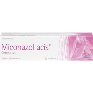 MICONAZOL Acis Creme 50 g für Dermatitis Verschlingbarkeit und Entzündungen Efektive Anti-Arzneimittel-Krème