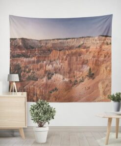 Homelevel Wandteppich Natürliche Landschaft Wildnis Wohnzimmer Schlafzimmer Deko 200x150cm