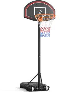 YOLEO Basketballkorb Outdoor für Kinder + YOLEO Outdoor Basketballständer + Kinderportable Basketballkorb