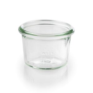 APS 82370 Transparente Vorratsgläser 80 ml, 12er Set, spülmaschinengeeignet, Dekoglasforme
