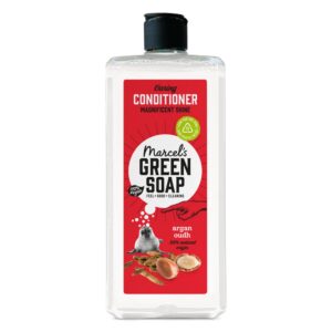 Marcel's Green Soap Caring Conditioner Argan & Oudh für pflegende Haaren - 300 ml - 100% Recycelter Kunststoff - 98%Natü