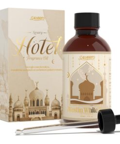 SALUBRITO Westin Ätherische Öl Luxus-Geschenk für Frauen 5 Sterne Hotel-Duft Diffuser Aromatherapie 120ml Weißer Tee, Ze