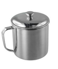 Jonikuper 304 Edelstahlbecher, kratzfest und verschleißfest, perfekt für Kaffee und Tee, geeignet für Camping und Reise