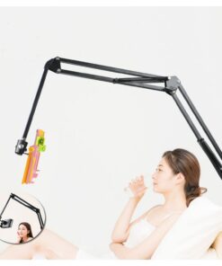 50-130 cm Höhenverstellbarer Lesehalter für das Bett, 360° drehbar, Klemme zum freihändigen Lesen | 50-130 cm Höhenvers