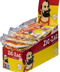 Zig-Zag Slim Filter 6mm - 34 Beutel pro 120 Filter | Slim Zig-Zag Filter für Nichtraucher in der Bar