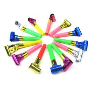 JunnaSaliker Partygebläse - Farbenfroh - Festivaleintritt | JunnaSaliker Partygebläse 100-Pack - Bulk - Geburtstagspart