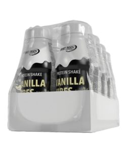 Best Body Nutrition Protein Shake RTD – Fettfrei, ohne Zuckerzusatz – Ideal für unterwegs – 8 x 500ml Vanilla Vibes – 42