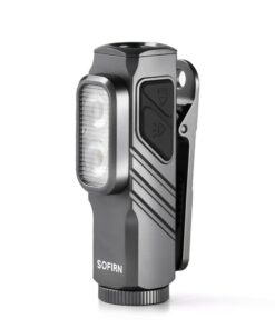 Sofirn ST10 Mini Taschenlampe mit LED, 660NM Rotlicht, IPX6 Wasserdicht für Zuhause und Gassehen