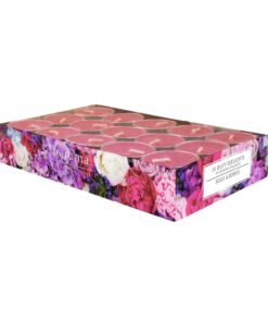 Pajoma® Duft-Teelichte Roses & Berries - Deko & Gastronomie - 30 Stück, Aluminiumhülle, ca. 4 Stunden Brenndauer