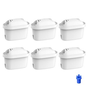 Waterdrop Filterkartuschen für Brita® Maxtra+® Plus und Pro® All-in-1, kompatibel mit Brita® Marella® Kanne, reduziert P