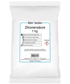 Citronensäure Pulver für technische Anwendungen - Entkalker, Reiniger, reine Citronensäure 1kg