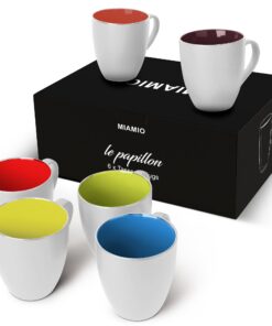MIAMIO 6er Kaffeetassen Set - Modern fürYSTудент, вы вводите текст на немецком языке, а нужно было на английском. Пожал