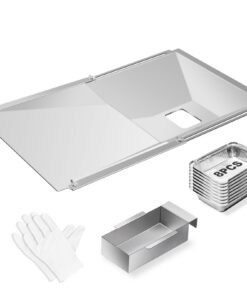 Wanchao Dyna Glo Nexgrill Expert Grill Kenmore Charbroil BHG Gasgrill Fettwanne Auffangwanne Folien Fettansatz verstellb