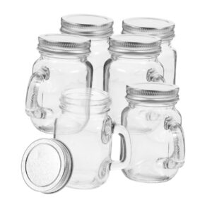 Kleine Mason Jar Glas 120 Ml Robust Mit Luftdichtem Deckel Vielseitig Für Desserts Outdoor KompaktFürReisen