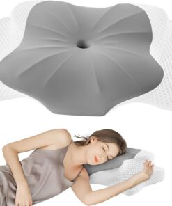 DONAMA Schlafkissen - Höhenverstellbares Memory Foam Kissen für Ergonomische Unterstützung | DONAMA Kopfkissen - Atmung