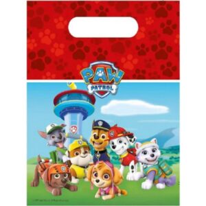 Paw Patrol Geschenktüten - Kinder - Geburtstagseinladungen -nty- 6 Stück - Spielzeug - Geburtstagsgeschenke