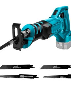 WingFly Akku-Reciprosäge für Makita 18V Akku - Professionelle Säbelsäge mit 4 Sägeblättern und 3000RPM
