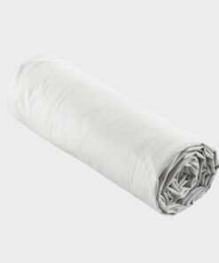 Douceur d'intérieur Spannbettlaken 180 x 200 cm Perkalin Weiß Baumwollperkal OEKO-TEX STANDARD 100