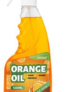 PIPIHUA Holzpflege Orangenöl - Glanz und Schutz für Mobel - Poliert Schränke, Tische und Böden - 500ML