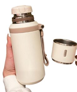Isolierter Tumbler für Klassenzimmer Gym, Doppel-Wall Vacuum Flask, 30 oz Leckfest