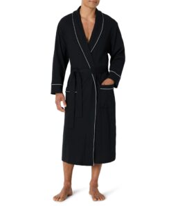 Amazon Essentials Herren Leichter Waffel-Bademantel Big & Tall OEKO-TEX STANDARD 100