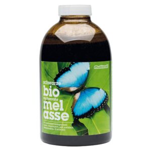 SCHWARZE BIO-ZUCKERROHRMELASSE für Gesundheitsforscher bei der Herstellung von probiotischen Getränken 1 LITER Effektive