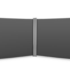 Blumfeldt Doppie 620 Seitenrolllisen – Sichtschutz und Sonnenschutz für dein outdoor Space, pro Seite 300x200cm, auszieh