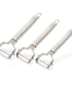 Gigant Multi Schäler 3er Set für Profis im Küche | Muxel Gemüse Spargel Peeler - robust und funktional | Gigant Multi S