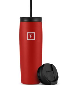 IRON °FLASK Nomad Tumbler - 710 ml, doppelwandig, Thermo-Kaffee-Reisebecher, vakuumisolierte Edelstahlflasche