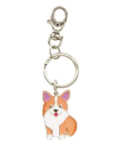 AYOMI Welsh Corgi Dog Schlüsselanhänger - Ideal Geschenk für Hundeliebhaber - Tolle Hundefreundlichen Schlüsselanhänger