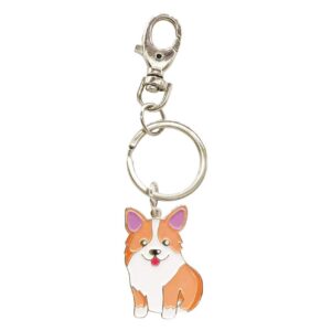 AYOMI Welsh Corgi Dog Schlüsselanhänger - Ideal Geschenk für Hundeliebhaber - Tolle Hundefreundlichen Schlüsselanhänger