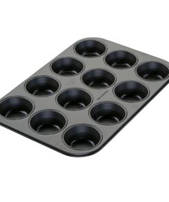 Dr. Oetker Classic Muffinform 12er – Hochwertiges Muffinblech für professionelle Backer, Made in Germany – Hitzebeständi