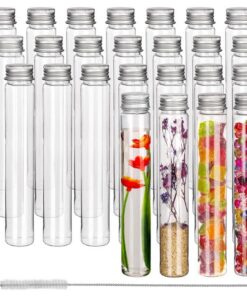 Kurtzy 25er Pack Reagenzgläser Kunststoff Reinigungsbürste Labor(radius)