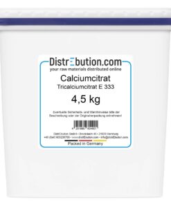 Calciumcitrat Pulver Lebensmittelqualität für Muskelaufbau und Knochengesundheit 4 kg