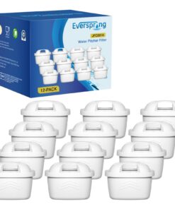 EVERSPRING Wasserfilter Kompatibel mit Brita Maxtra+, Maxtra Plus, Mavea, Anna Duomax - Top-Qualität für Familie und Fr